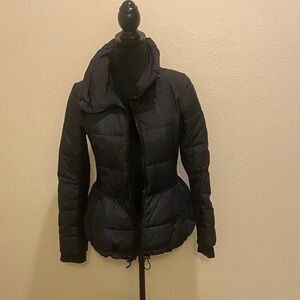 A/X Armani Exchange Women's Elegant Black Puffer Jacket